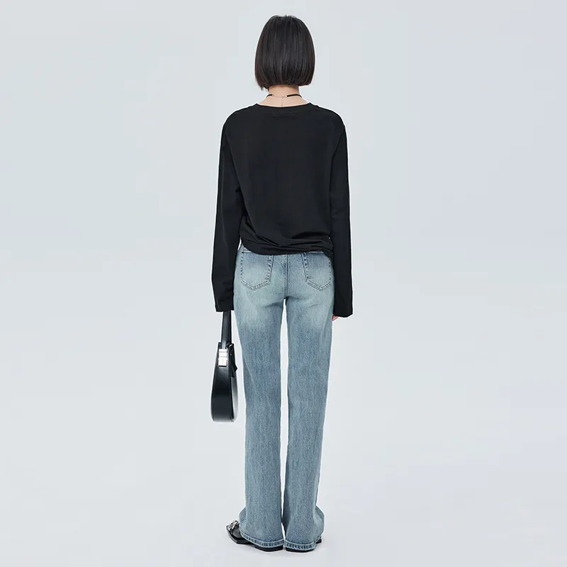 SOON FLOWER T Shirt Women's Black-3