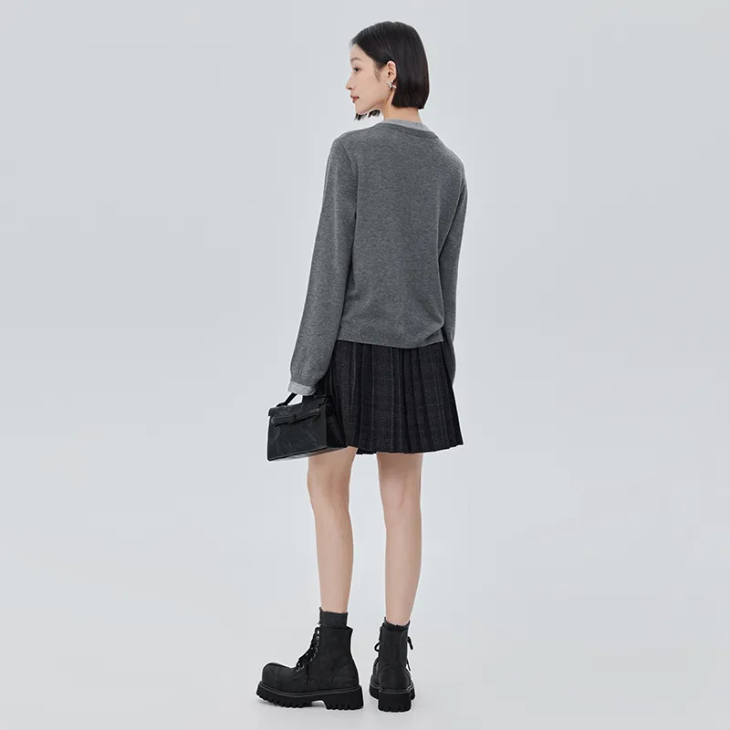 SOON FLOWER Knitwear Women's Gray-6