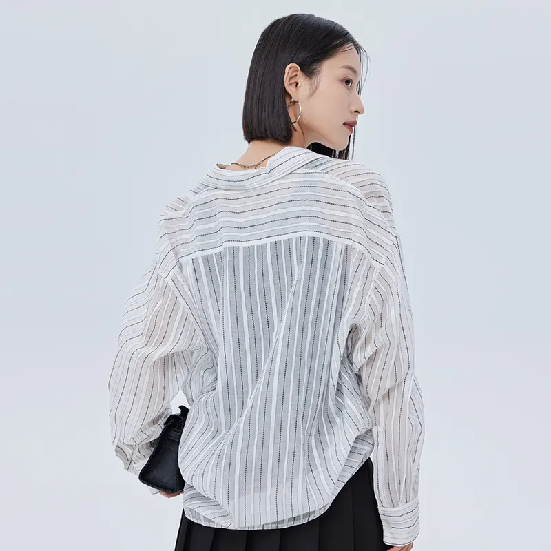 SOON FLOWER Shirt Women's White-6