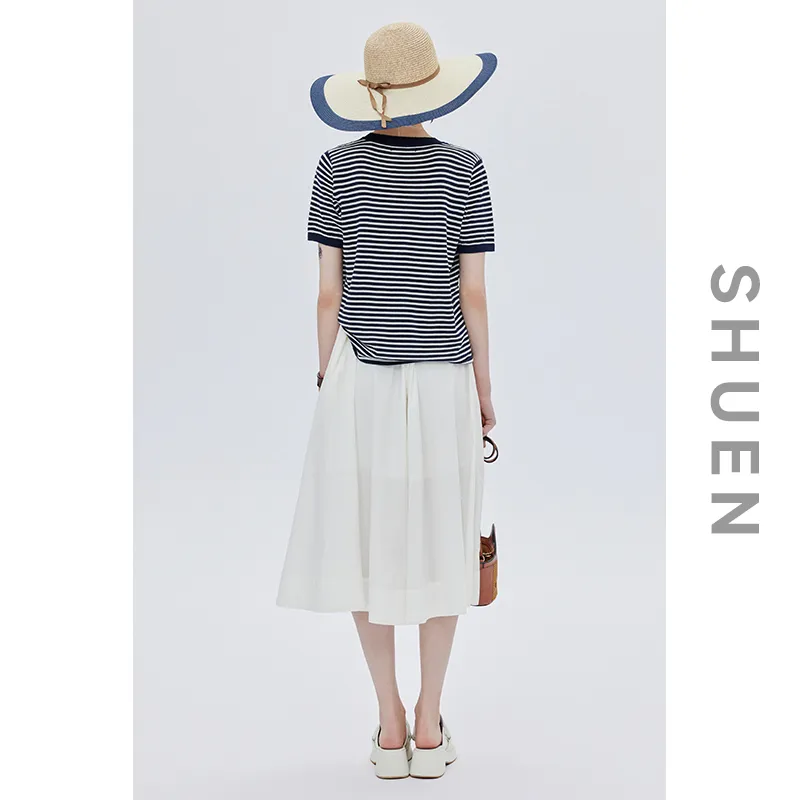 SOON FLOWER Knitwear Women's Striped Top-2