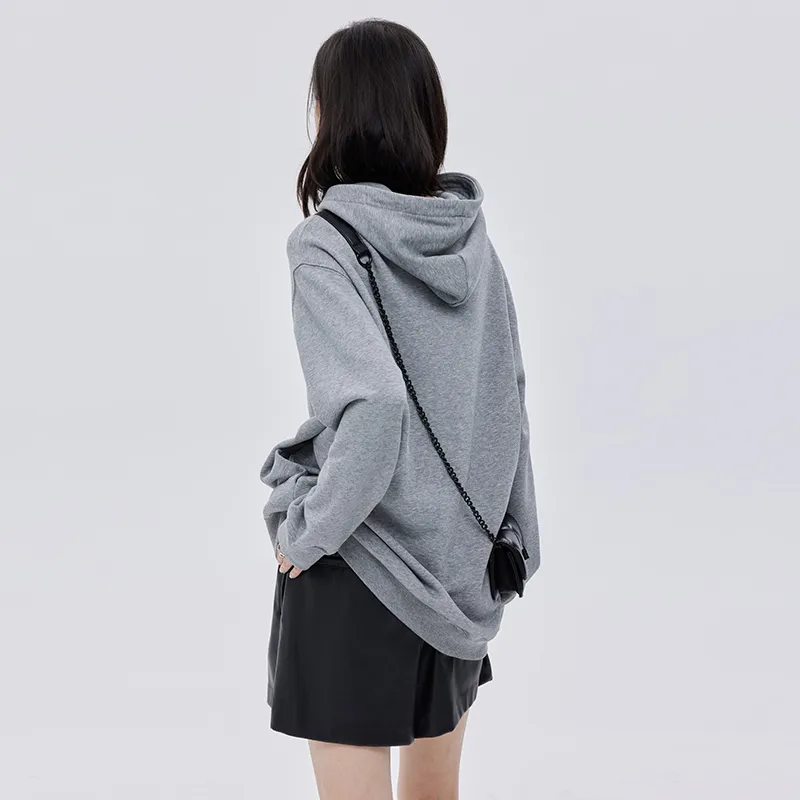 SOON FLOWER Sweatshirt Women's Gray-2