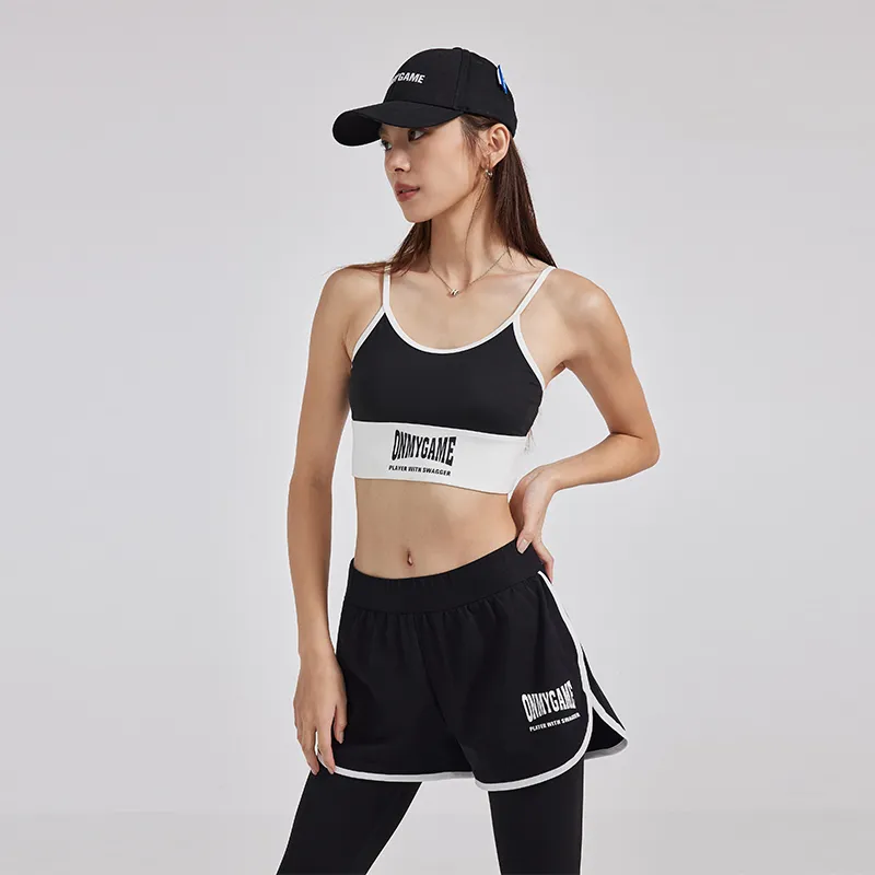 OMG! Sport Vests Women's Black & White-3