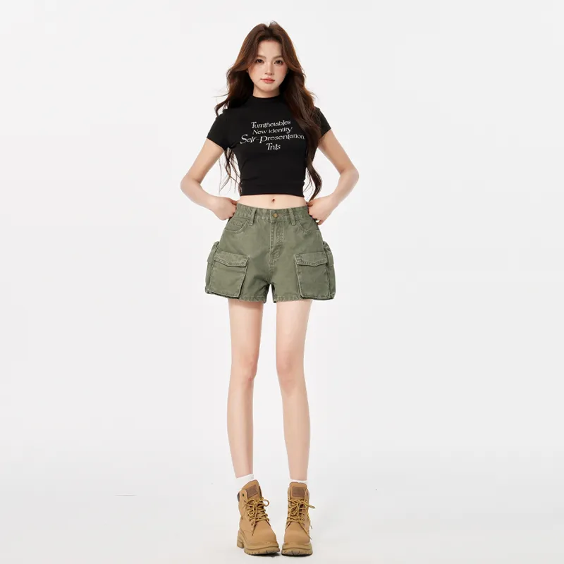 BEAR UNION Cargo Shorts Women's-4