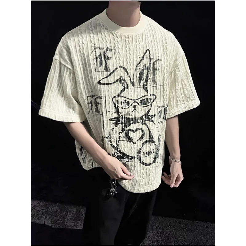 BEAR UNION T Shirt Unisex Apricot-3