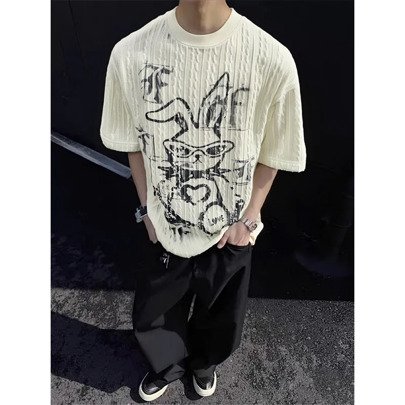 BEAR UNION T Shirt Unisex Apricot-1