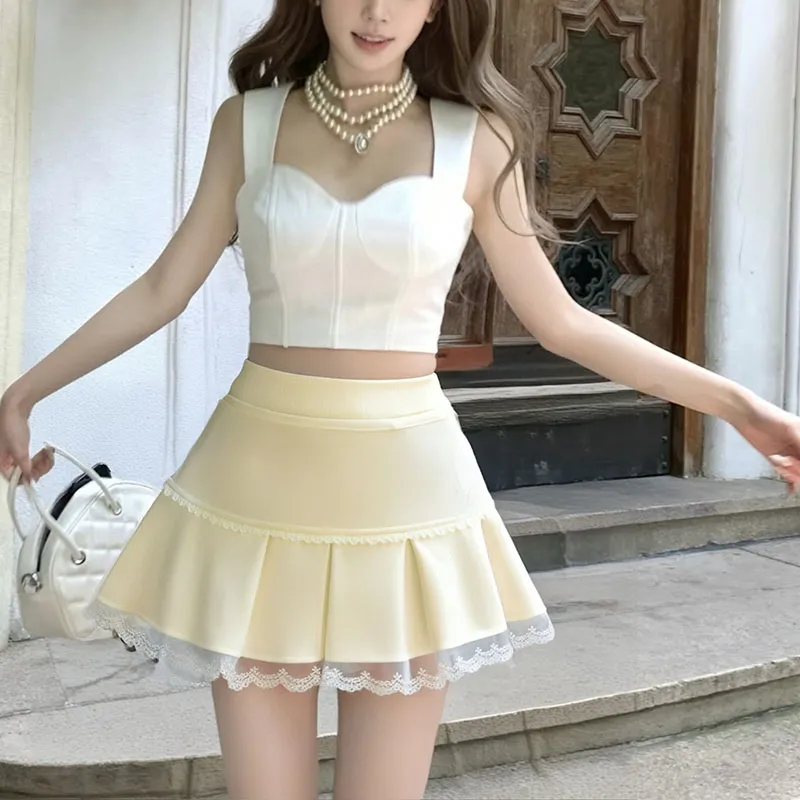 BEAR UNION Casual Short Skirts Women's-14