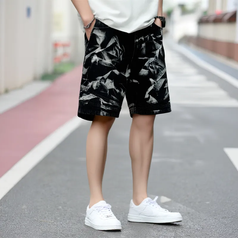 BEAR UNION Denim Shorts Unisex-10