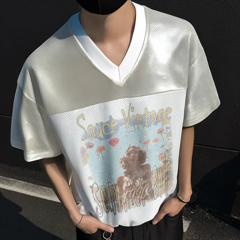 BEAR UNION T Shirt Unisex Apricot-3