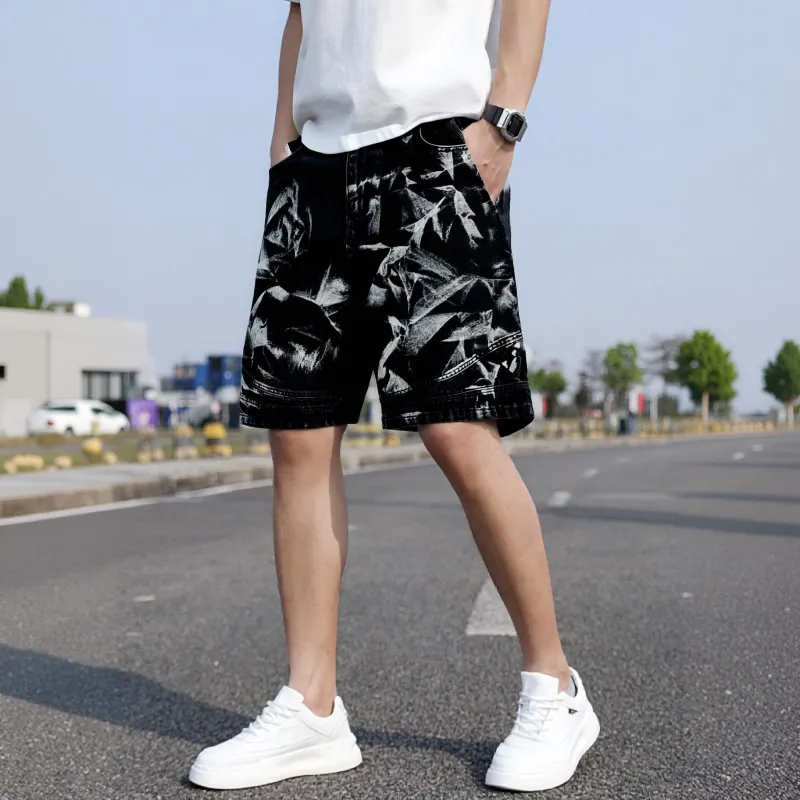 BEAR UNION Denim Shorts Unisex-12