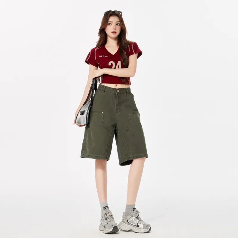 BEAR UNION Cargo Shorts Women's-9