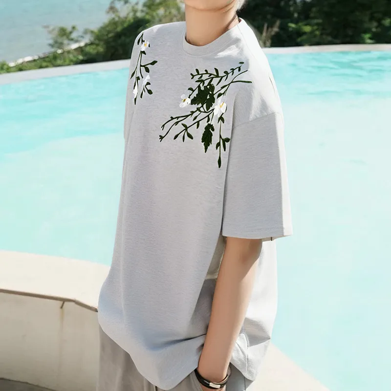 BEAR UNION Drop Shoulder Sleeve T Shirt Unisex-2