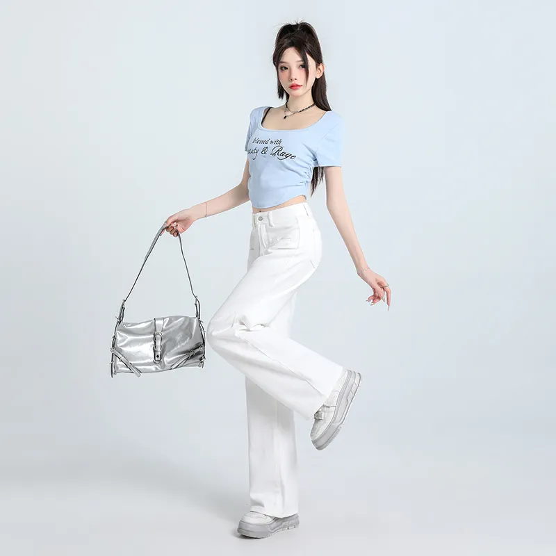 BEAR UNION Jeans Women's White-1