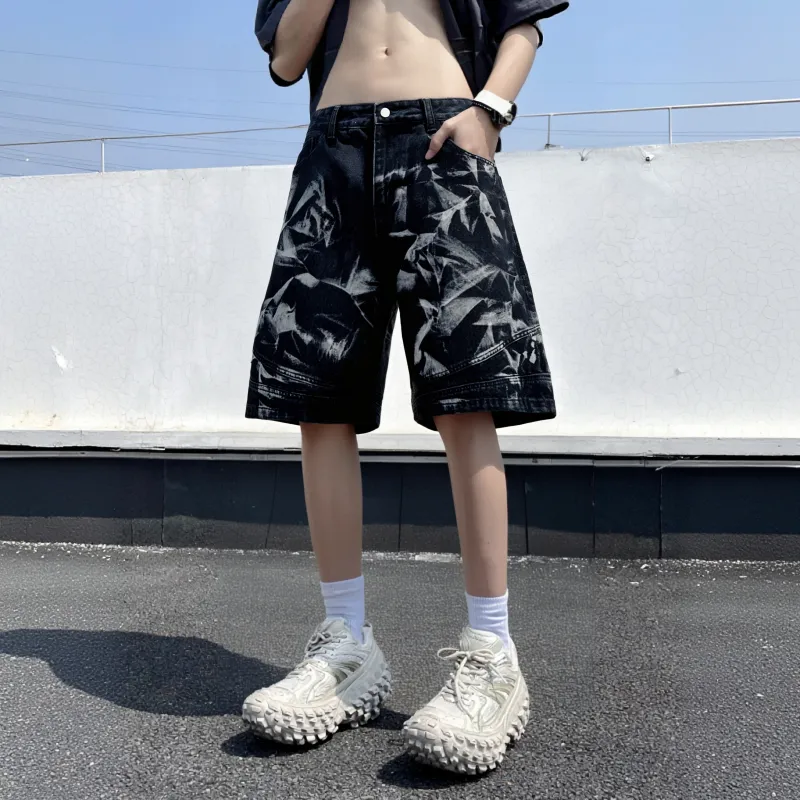 BEAR UNION Denim Shorts Unisex-11