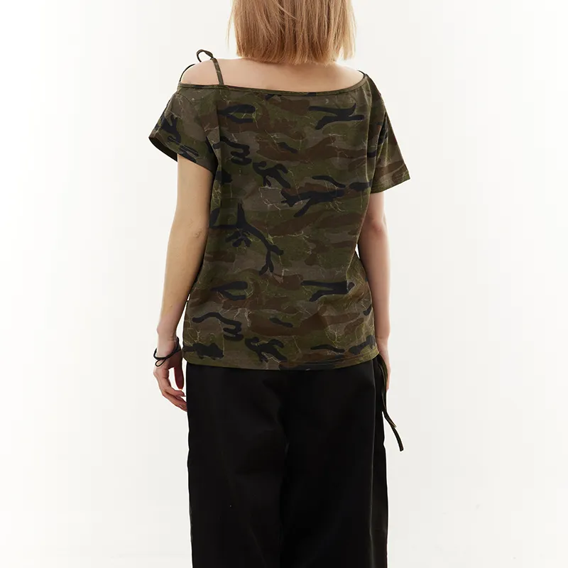 BEAR UNION T Shirts Women's Camouflage-1