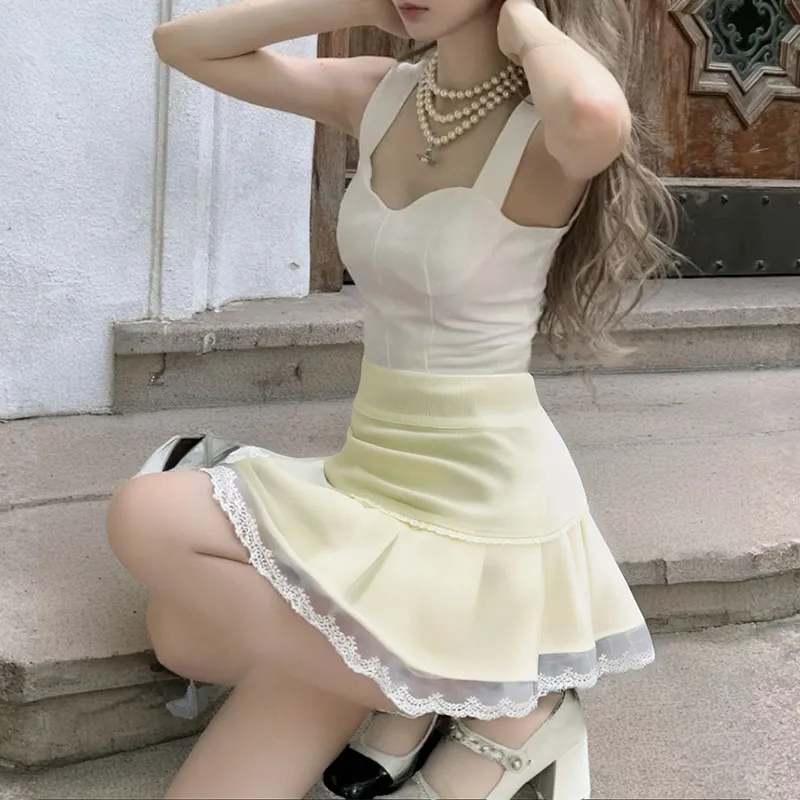 BEAR UNION Casual Short Skirts Women's-15