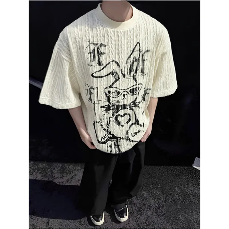BEAR UNION T Shirt Unisex Apricot-2