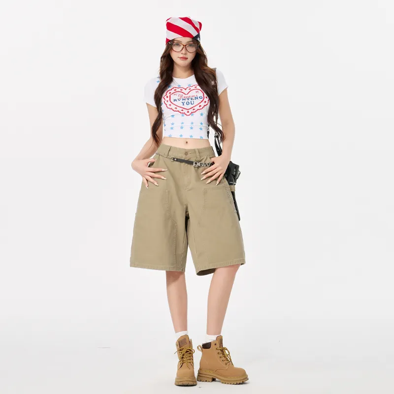 BEAR UNION Cargo Shorts Women's-4
