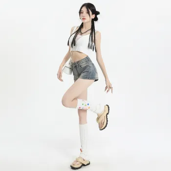 BEAR UNION Denim Shorts Women's