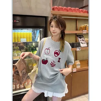 BEAR UNION Drop Shoulder Sleeve T Shirt Unisex