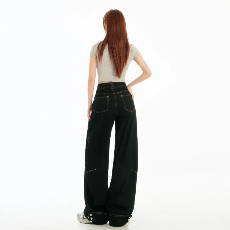 BEAR UNION Jeans Women's Black-1