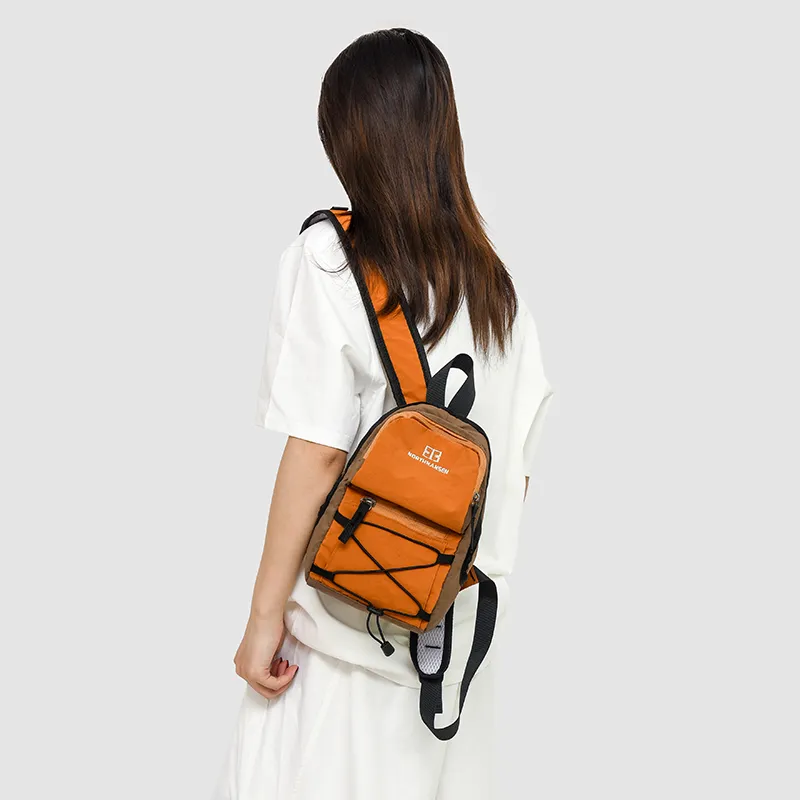 GOBLIN SHARKS 1759 Oxford Backpack Regular Unisex Orange/Purple/Green/Black-2
