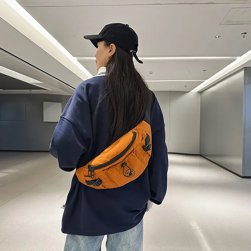 GOBLIN SHARKS 1759 Nylon Sling Bag Unisex Multicolor-9