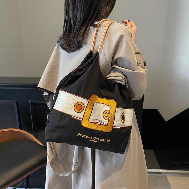 GOBLIN SHARKS 1759 Fabric Shoulder Bag Women's Multicolor-18