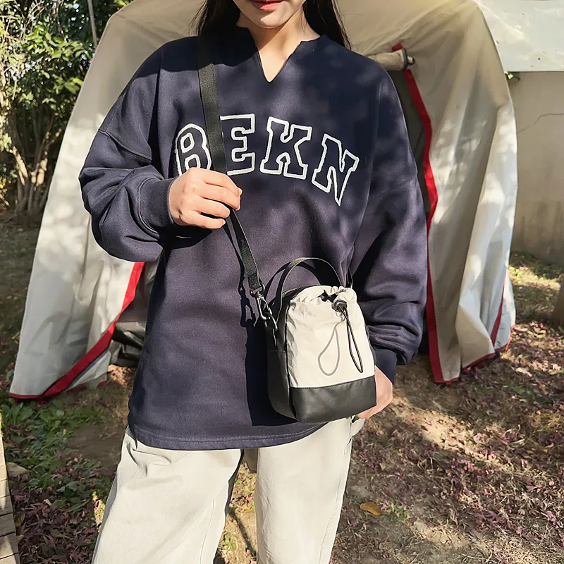GOBLIN SHARKS 1759 Nylon Crossbody Bag Regular Unisex White/Black/Orange/Army Green/Purple-4