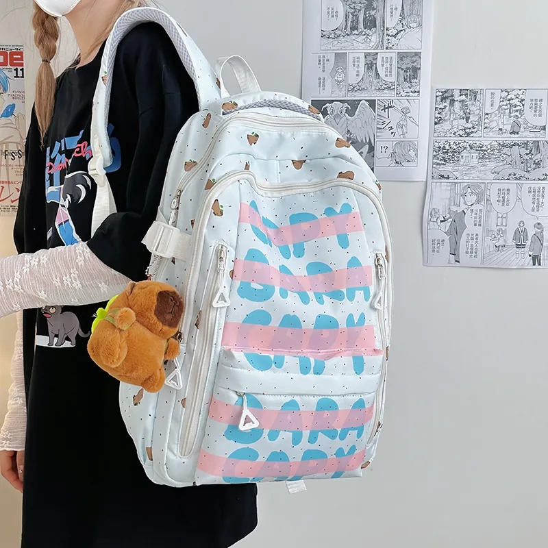 GOBLIN SHARKS 1759 Nylon Backpack Unisex Multicolor-5