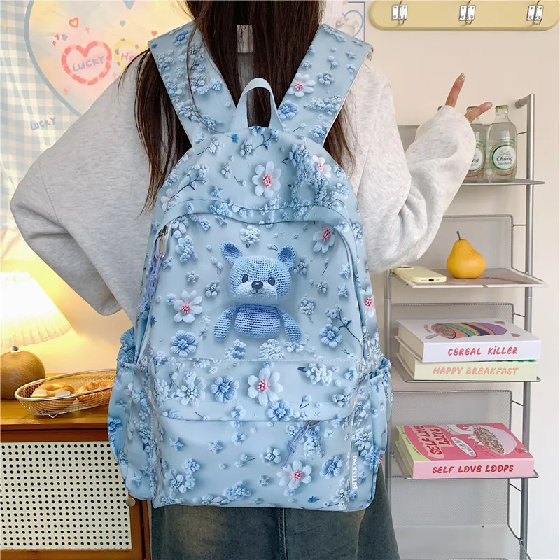 GOBLIN SHARKS 1759 Oxford Backpack Regular Women's Multicolor-4
