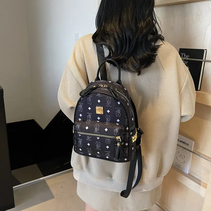 GOBLIN SHARKS 1759 PU Backpack Regular Women's Multicolor-12