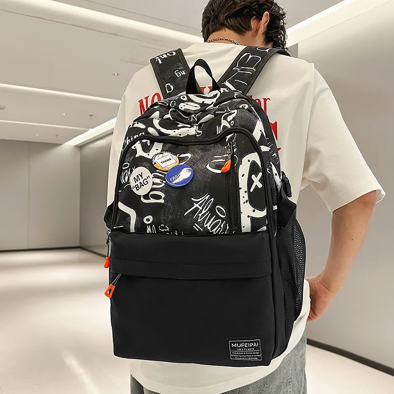 GOBLIN SHARKS 1759 Nylon Backpack Unisex Multicolor-11