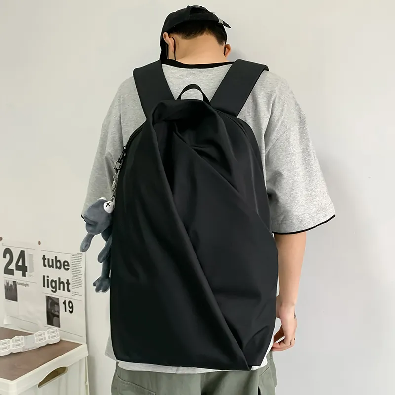 GOBLIN SHARKS 1759 Nylon Backpack Regular Unisex Black-6