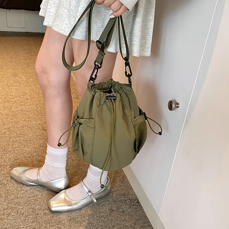 GOBLIN SHARKS 1759 Nylon Crossbody Bag Unisex Multicolor-23