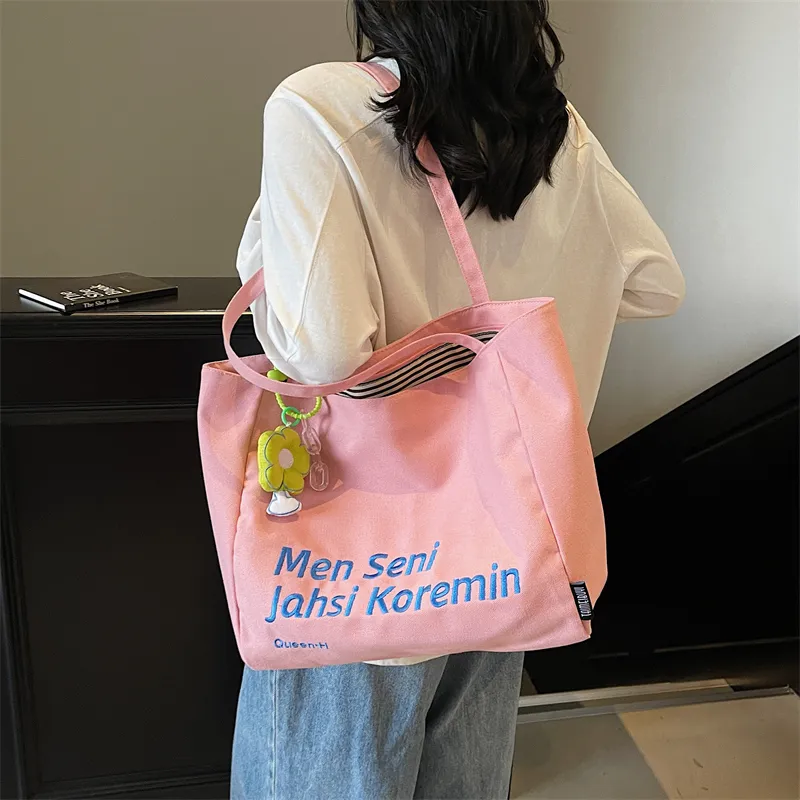GOBLIN SHARKS 1759 Canvas Bag, Tote Bag, Shoulder Bag Unisex Multicolor-24