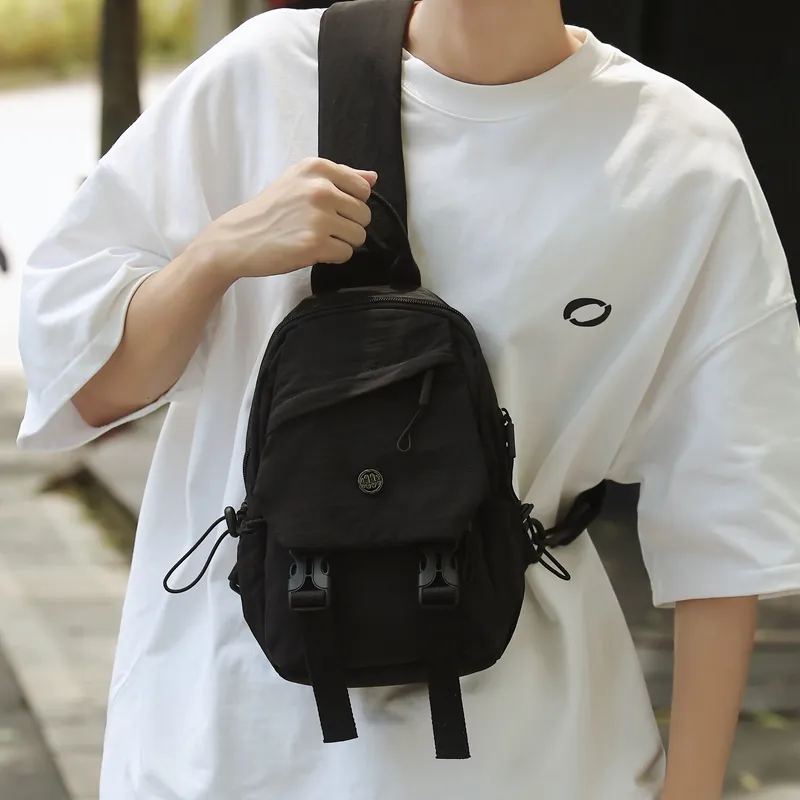 GOBLIN SHARKS 1759 Nylon Backpack Regular Unisex Gray/Black/Khaki/Green-30
