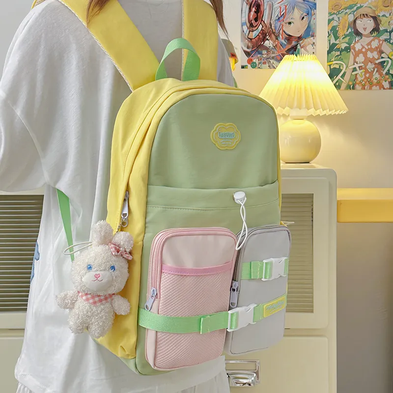 GOBLIN SHARKS 1759 Polyester Backpack Regular Unisex Multicolor-14