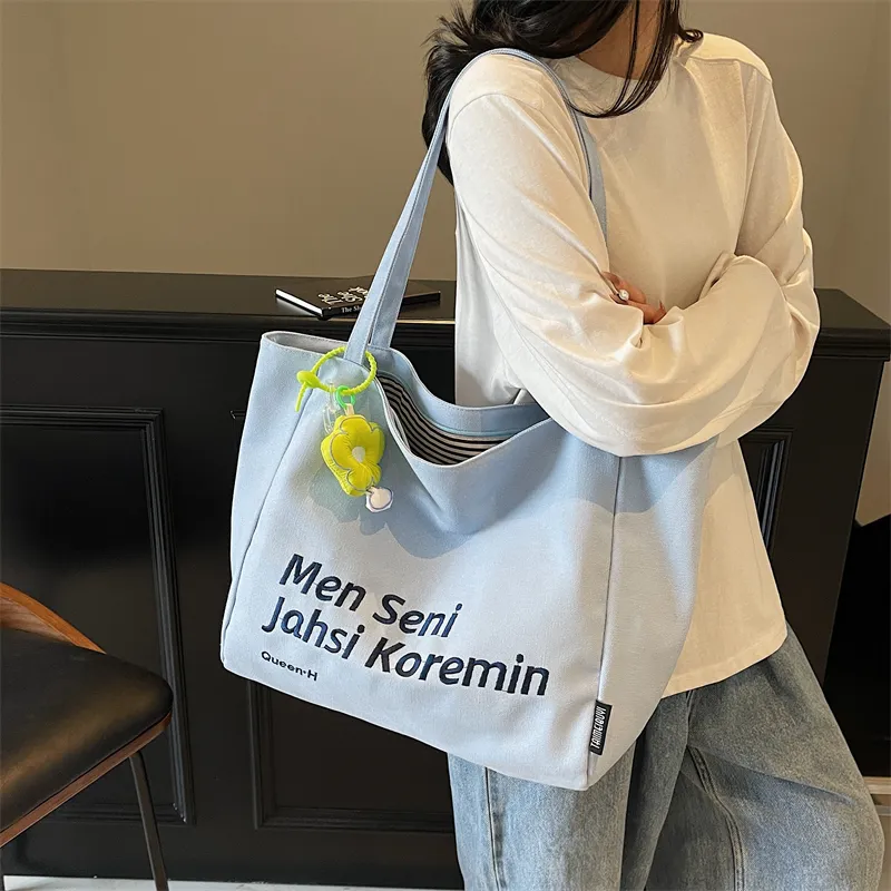 GOBLIN SHARKS 1759 Canvas Bag, Tote Bag, Shoulder Bag Unisex Multicolor-22