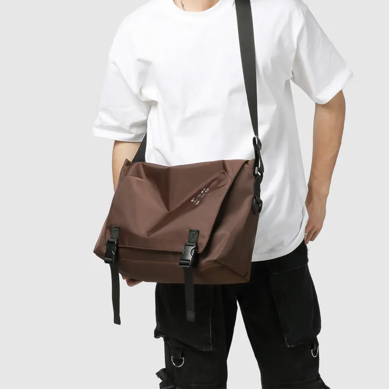 GOBLIN SHARKS 1759 Nylon Crossbody Bag Regular Unisex Multicolor-18
