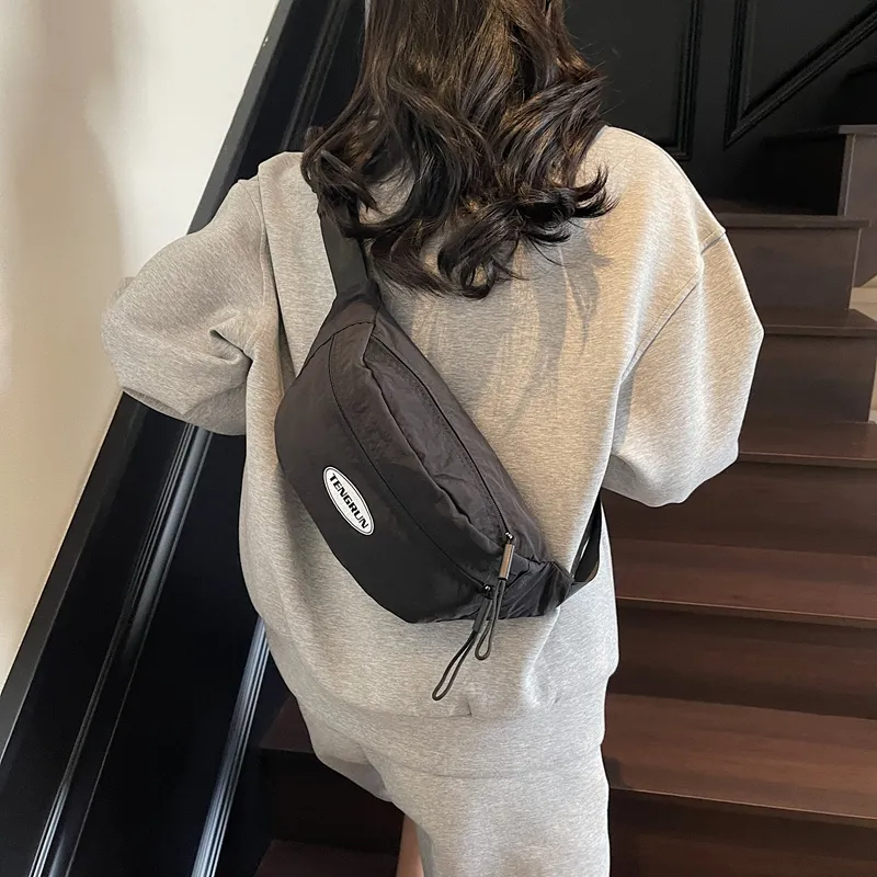 GOBLIN SHARKS 1759 Fabric Backpack Sling Bag Regular Unisex Ecru/Gray/Black/Brown/Red-16