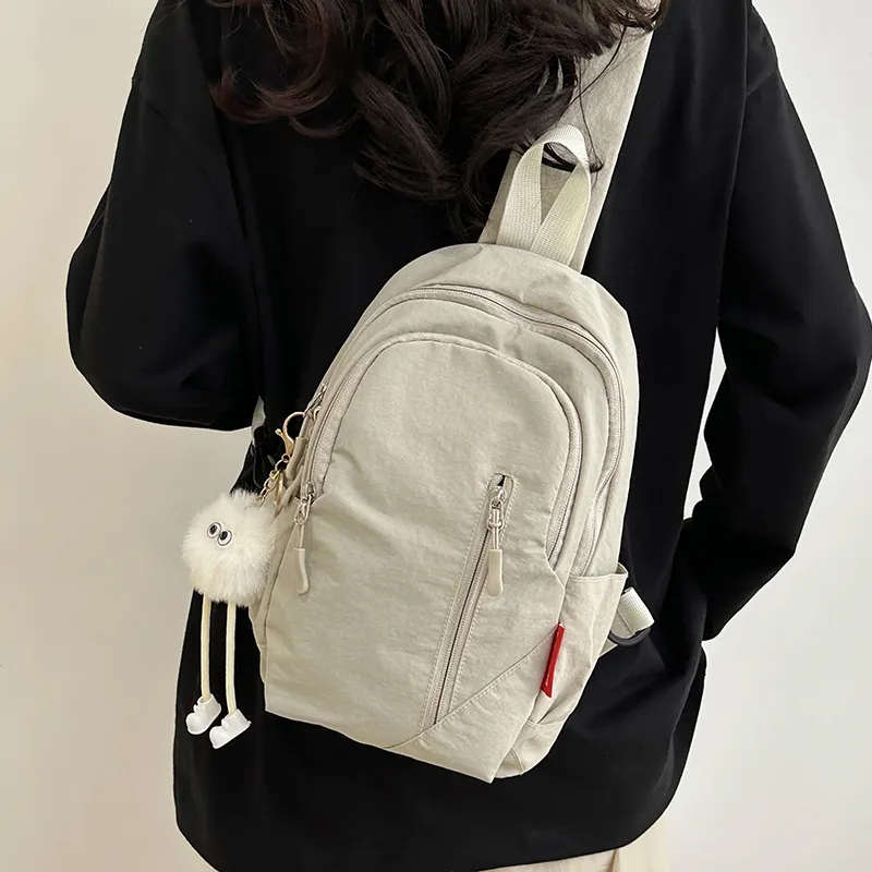 GOBLIN SHARKS 1759 Nylon Crossbody Bag Regular Unisex Multicolor-4
