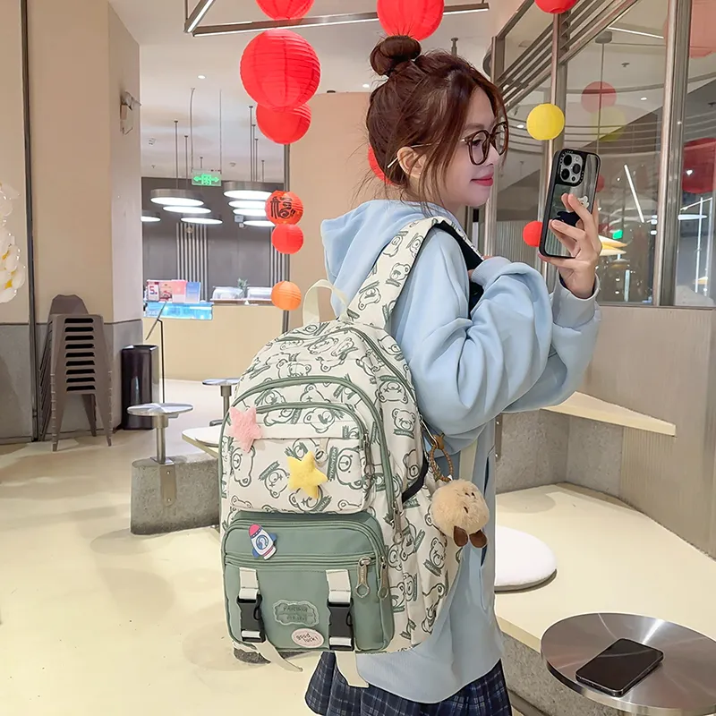 GOBLIN SHARKS 1759 Nylon Backpack Unisex Multicolor-9