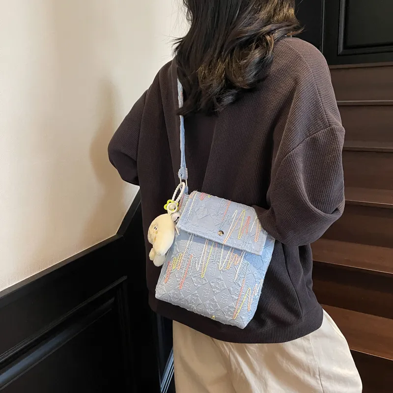 GOBLIN SHARKS 1759 Fabric Shoulder Bag Regular Women's Multicolor-12