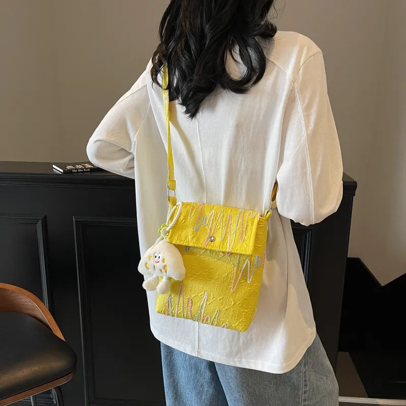 GOBLIN SHARKS 1759 Fabric Shoulder Bag Regular Women's Multicolor-21