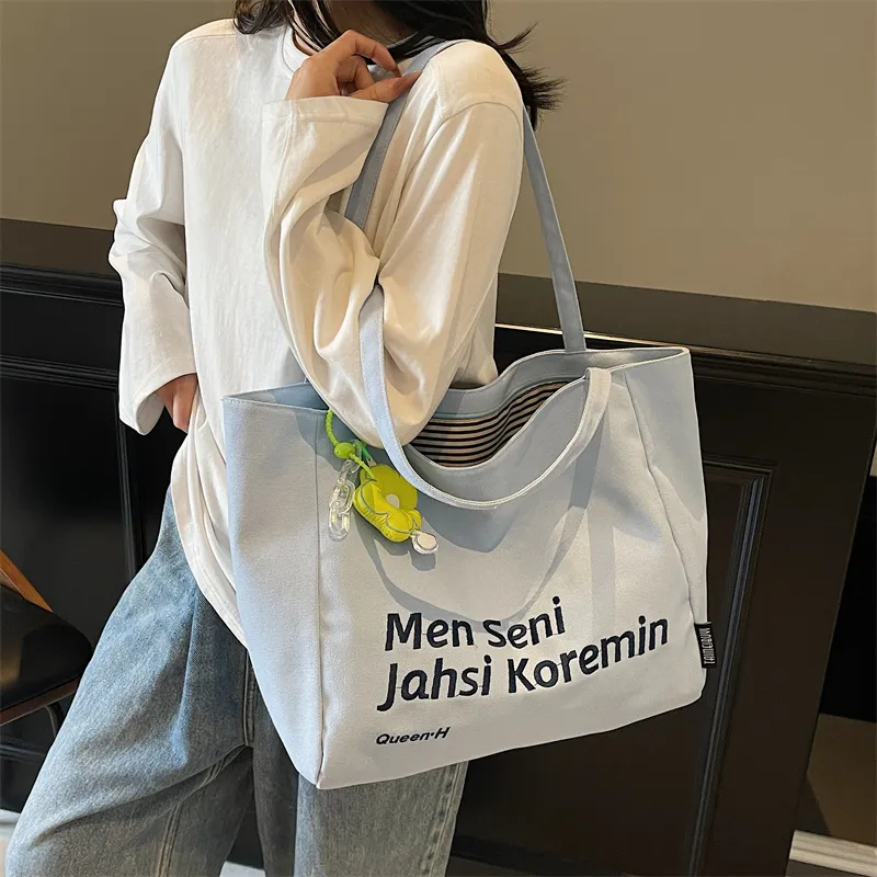 GOBLIN SHARKS 1759 Canvas Bag, Tote Bag, Shoulder Bag Unisex Multicolor-20