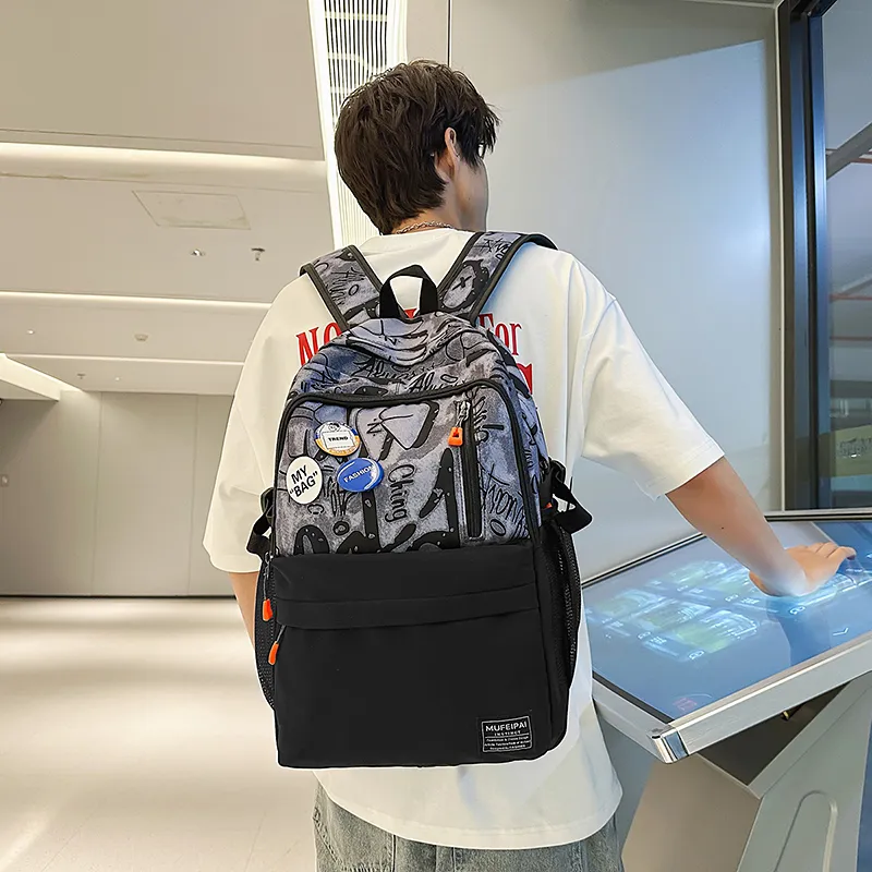 GOBLIN SHARKS 1759 Nylon Backpack Unisex Multicolor-13