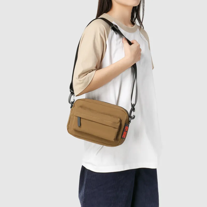 GOBLIN SHARKS 1759 Nylon Backpack Crossbody Bag Regular Unisex Black/Green/Brown/Gray-16