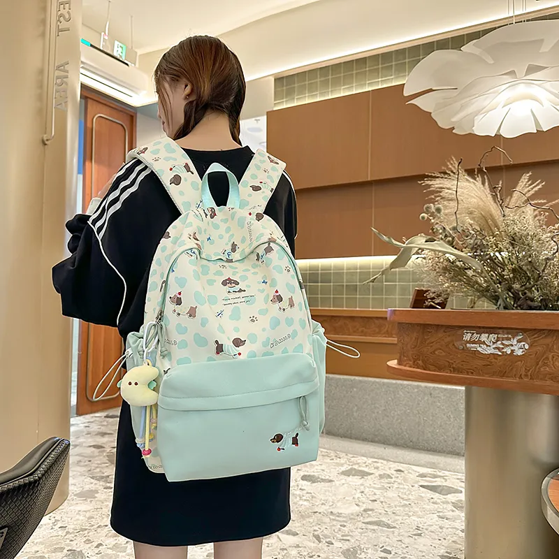 GOBLIN SHARKS 1759 Nylon Backpack Regular Women's Multicolor-21