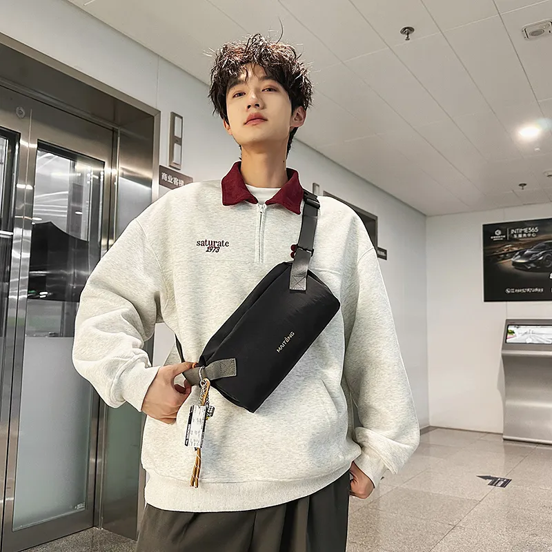 GOBLIN SHARKS 1759 Nylon Shoulder Bag Unisex Multicolor-8