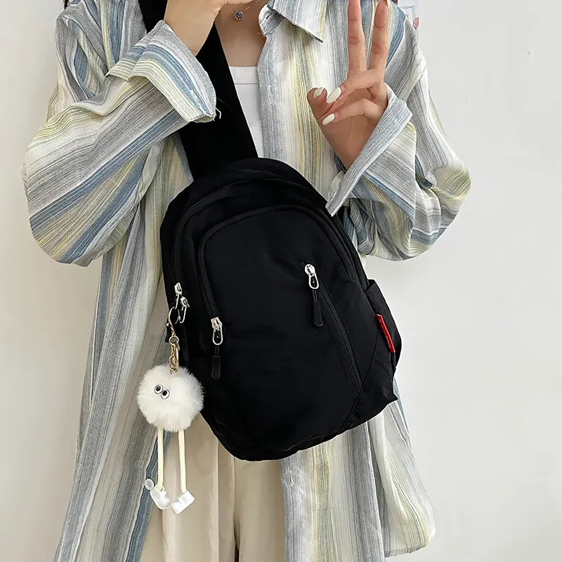 GOBLIN SHARKS 1759 Nylon Crossbody Bag Regular Unisex Multicolor-11